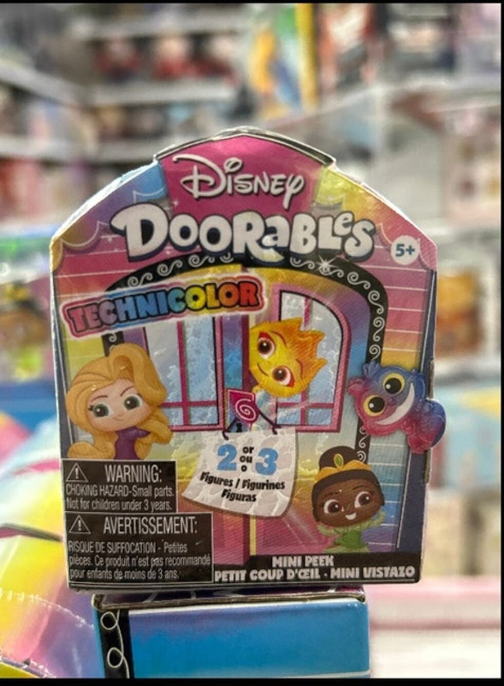 Disney Doorables Technicolor Mini Peek Mystery Blind Box